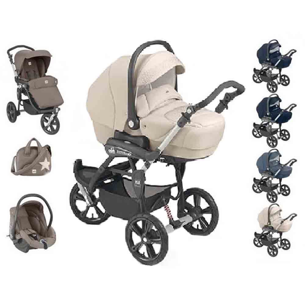 Bebecar Pram Via PP 281 Blue Snake